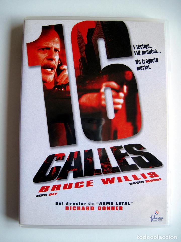 Cine: 16 CALLES &bull; Bruce Willis (DVD) - Foto 1