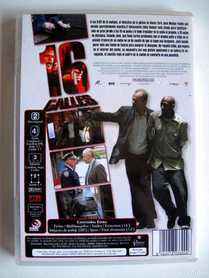 Cine: 16 CALLES &bull; Bruce Willis (DVD) - Foto 2