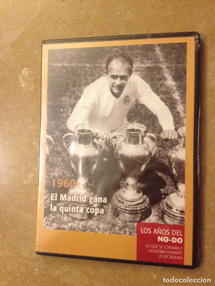 Cine: 1960: el Madrid gana la quinta copa (Los años del NO - DO) DVD precintado