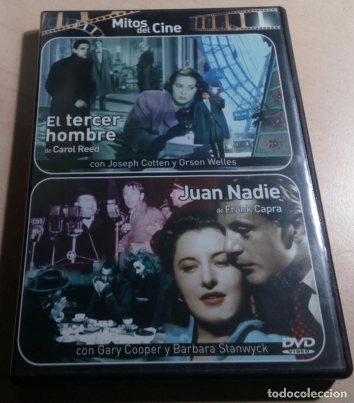 Cine: EL TERCER HOMBRE.GARY COOPER.FRANK CAPRA.JUAN NADIE.MITOS DEL CINE.2004.CAROL REED DVD ORIGINAL