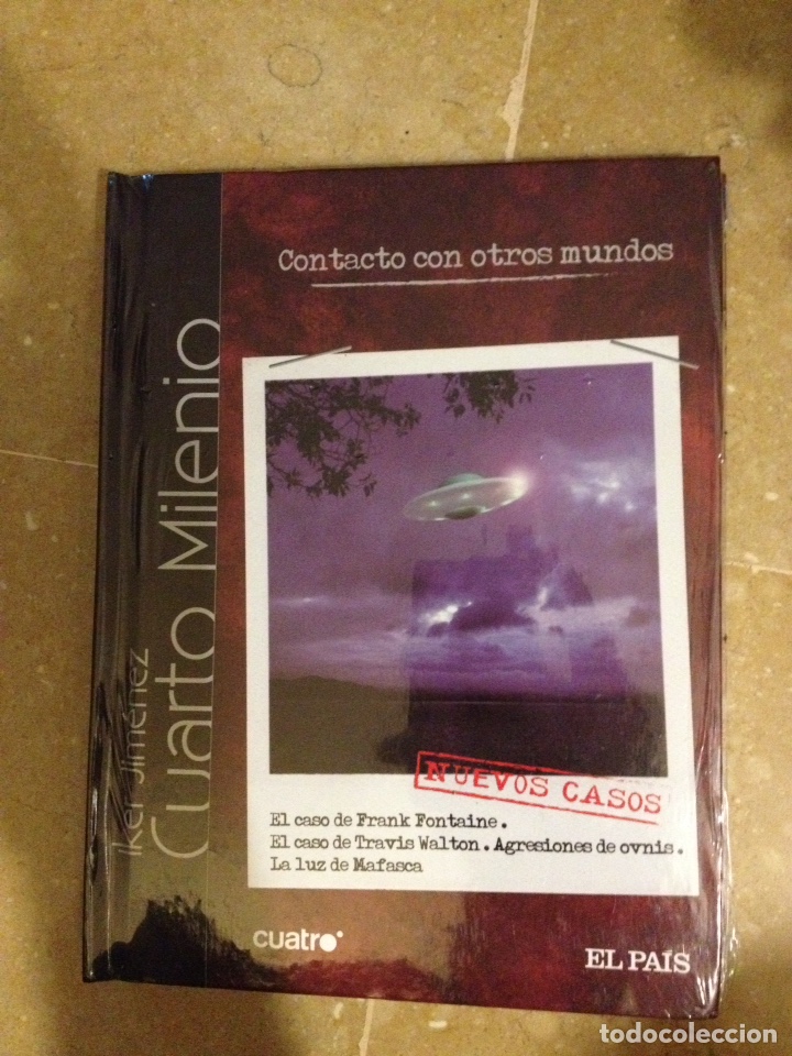 Cine: Cuarto milenio (Iker Jiménez) Contacto con otros mundos N 20 (Libro DVD) Precintado
