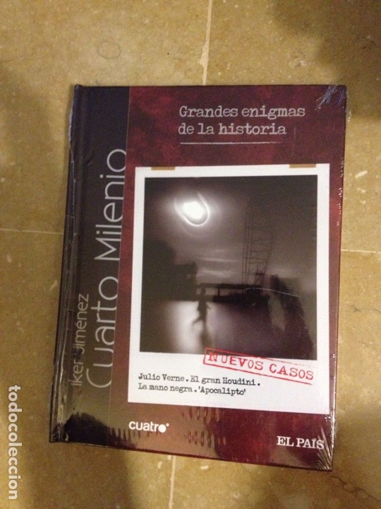 Cine: Cuarto milenio (Iker Jiménez) Grandes enigmas de la historia N 25 (Libro DVD) Precintado