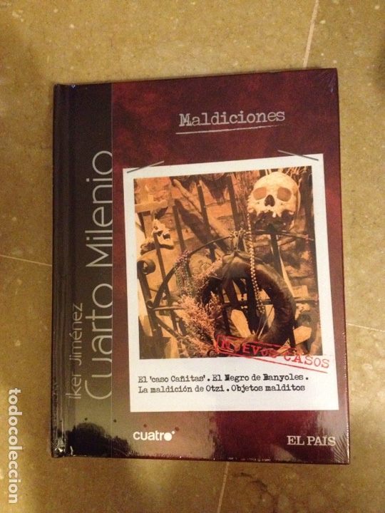 Cine: Cuarto milenio (Iker Jiménez) Maldiciones N 8 (Libro DVD) Precintado