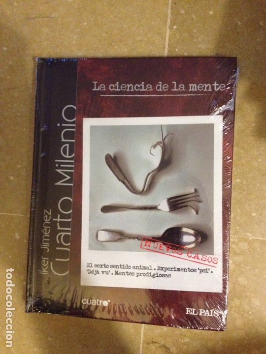 Cine: Cuarto milenio (Iker Jiménez) La ciencia de la mente (Libro DVD) Precintado