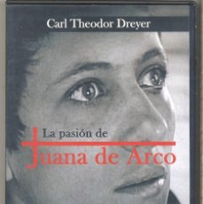 Cine: LA PASIÓN DE JUANA DE ARCO DVD (C..DREYER) -SIN DUDA UNA DE LAS 10 MEJORES PELÍCULAS DEL CINE (LEER). Lote 217719836