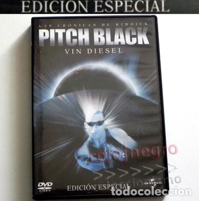 Kino: PITCH BLACK LAS CR&Oacute;NICAS DE RIDDICK DVD EDICI&Oacute;N ESPECIAL PEL&Iacute;CULA ACCI&Oacute;N CF TERROR VIN DIESEL EXTRAS