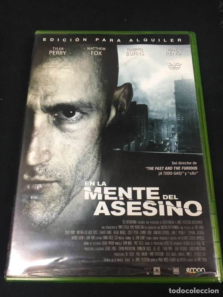 Kino: ( V53 ) EN LA MENTE DEL ASESINO - TYLER PERRY ( dvd procedente Videoclub )