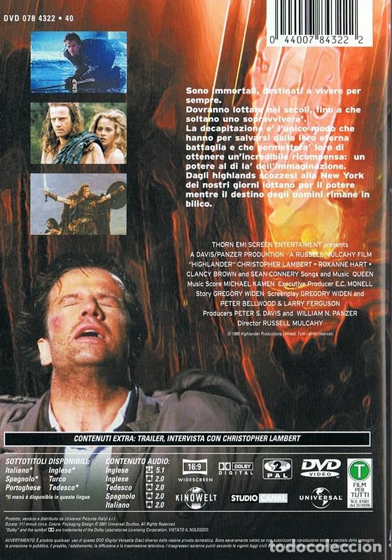 Cine: HIGHLANDER L&acute;&Uacute;LTIMO IMMORTALE CHRISTOPHER LAMBERT - Foto 2