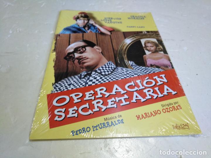 Cine: Operaci&oacute;n secretaria DVD Slim cart&oacute;n nuevo precintado