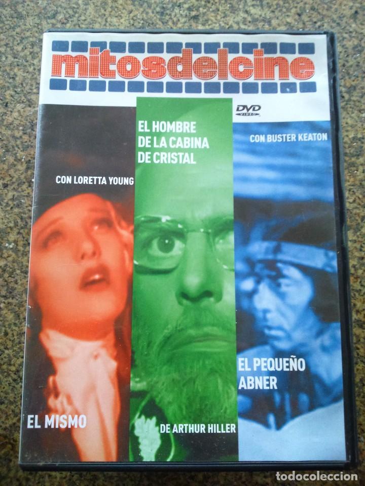 Cin&eacute;ma: DVD -- EL MISMO / EL HOMBRE DE LA CABINA DE CRISTAL / EL PEQUE&Ntilde;O ABNER -- MITOS DEL CINE --