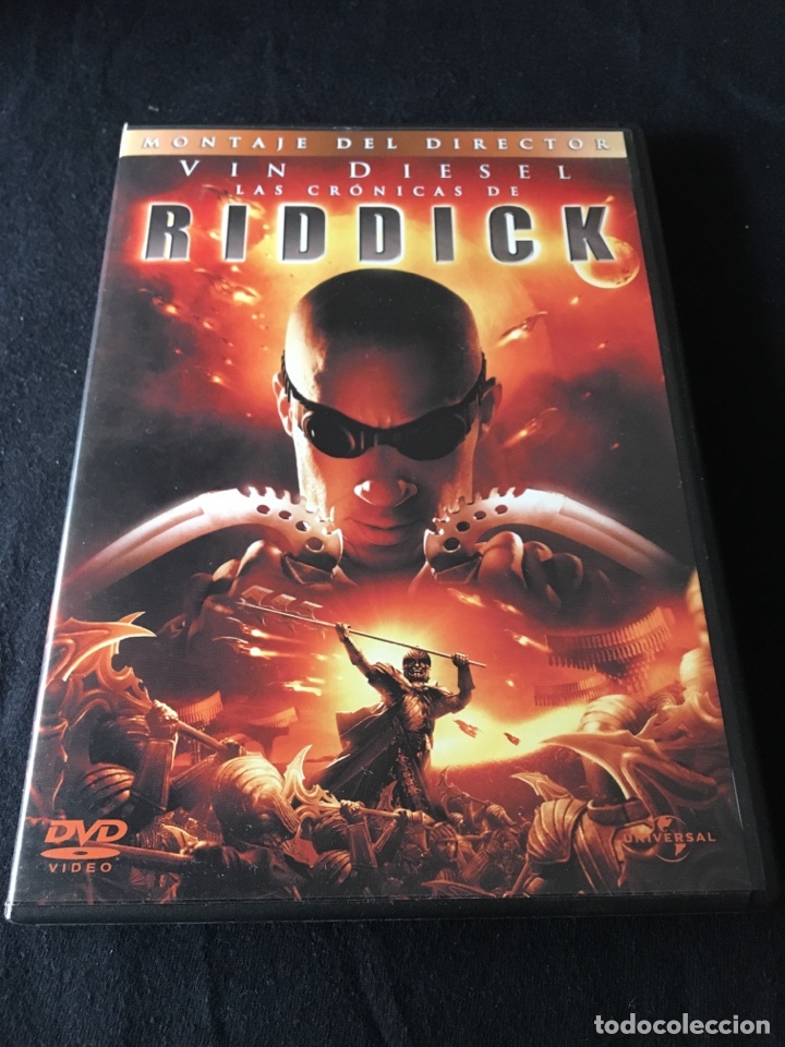 Kino: ( S105 ) RIDDICK - VIN DI&Eacute;SEL ( dvd Segunda mano )