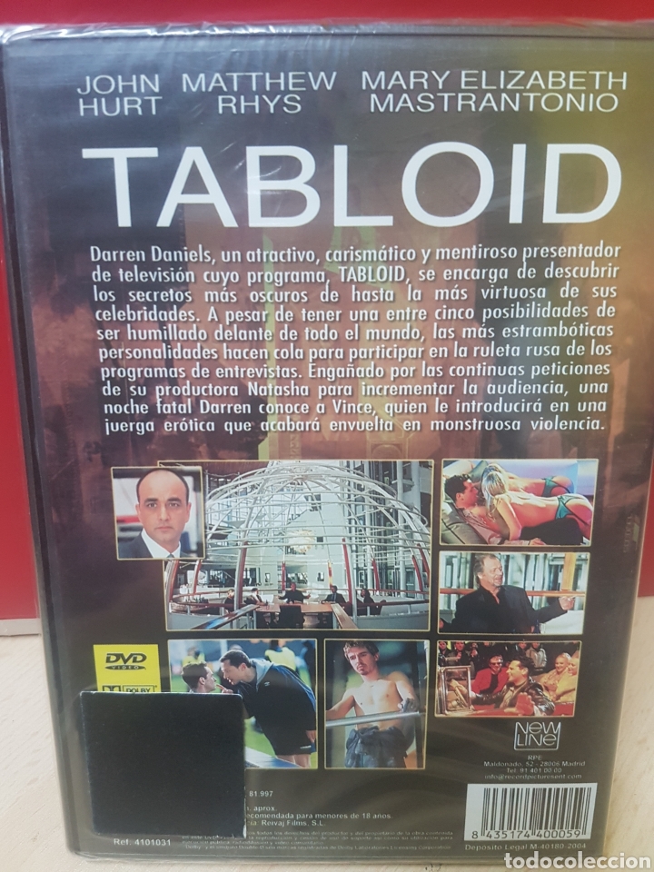 Cine: TABLOID DVD-PRECINTADO- - Foto 2