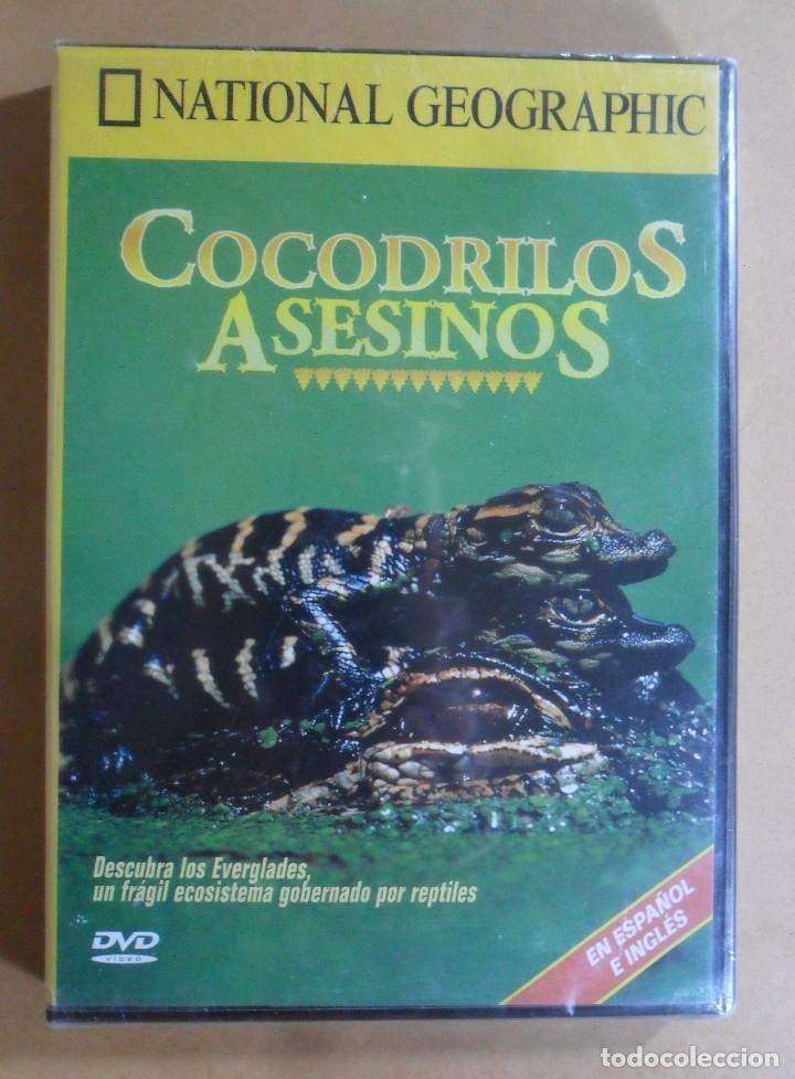 Kino: DVD - COCODRILOS ASESINOS - NATIONAL GEOGRAPHIC ** ESPA&Ntilde;OL/INGLES - PRECINTADO