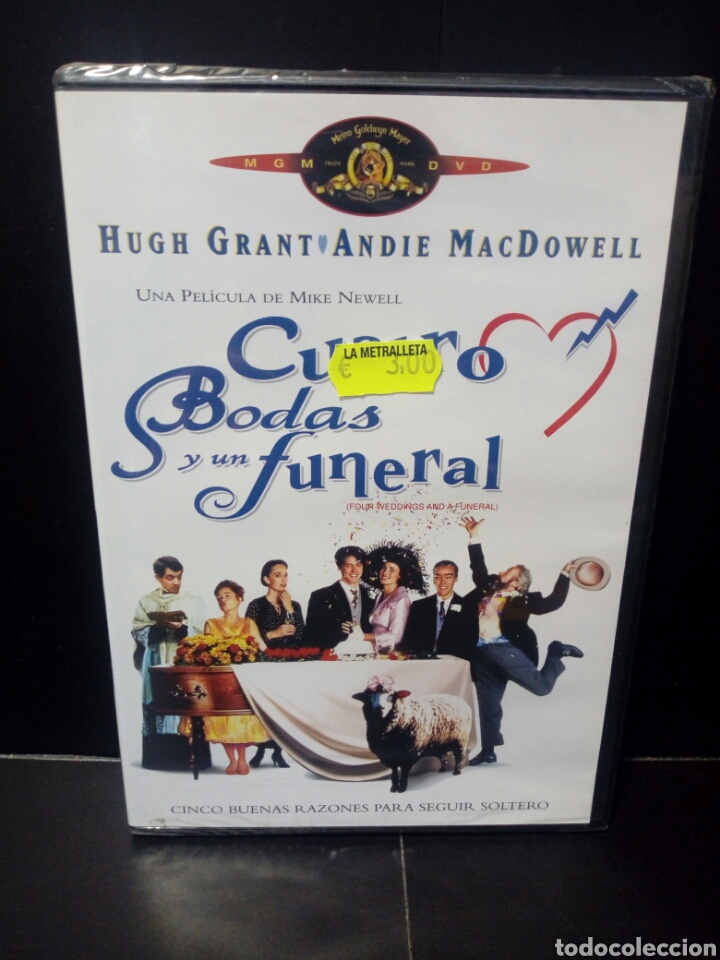 Cine: Cuatro bodas y un funeral DVD