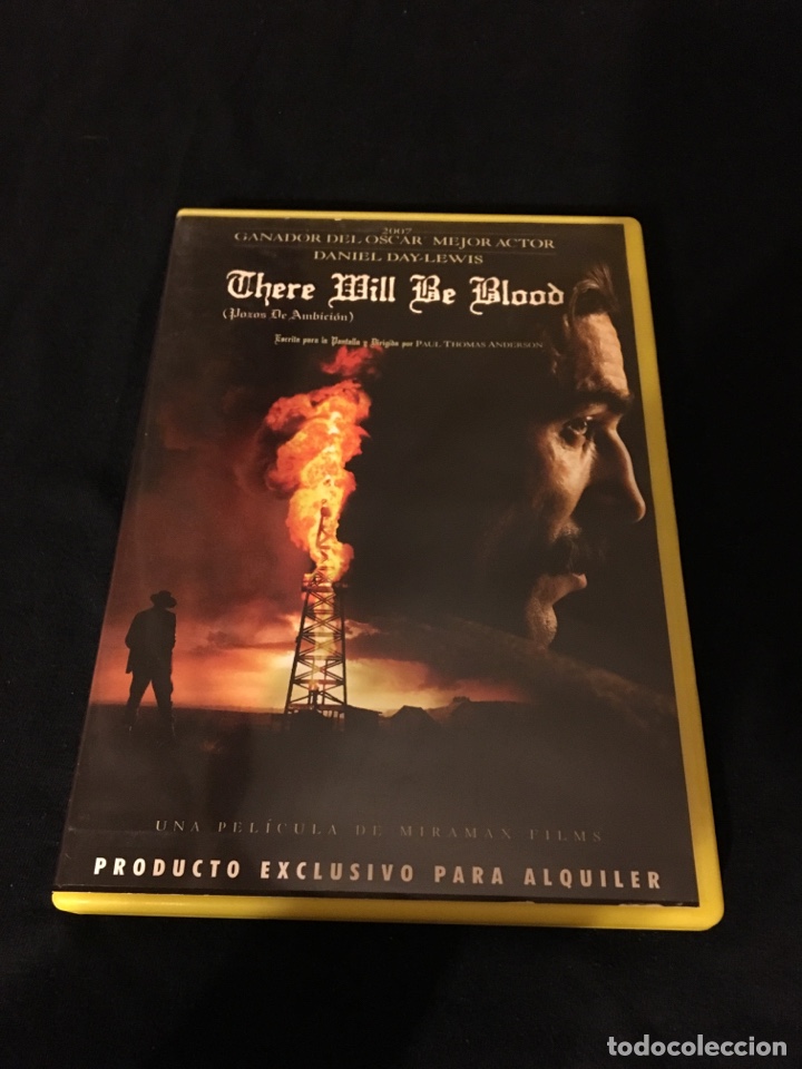Cin&eacute;ma: ( V63 ) THERE MILL BE BLOOD - DANIEL DAY ( dvd procedente Videoclub )