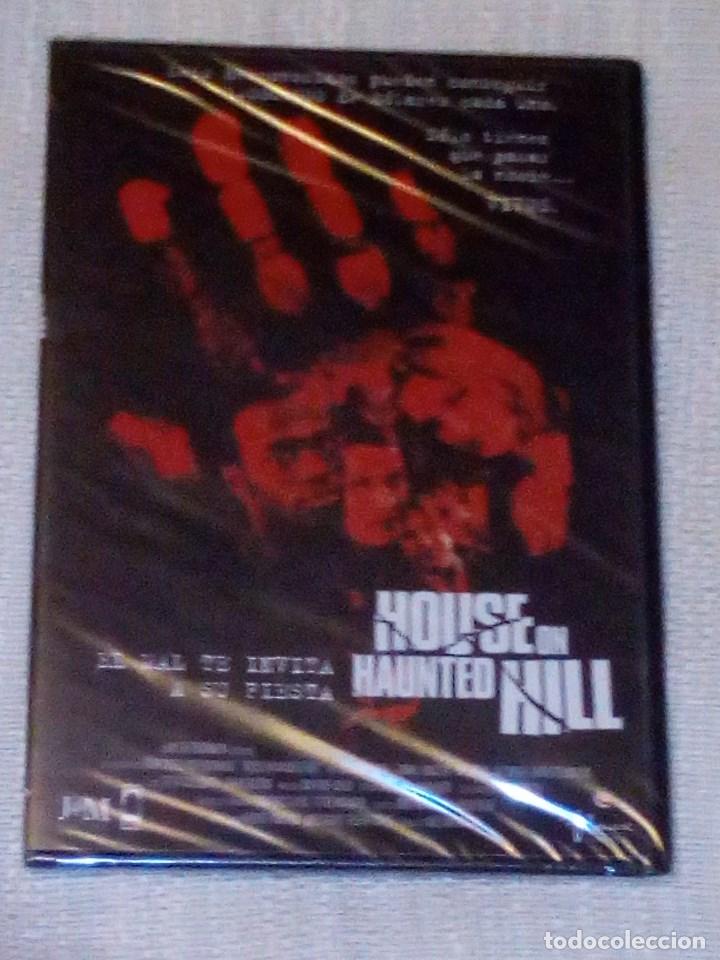 Cine: Vendo Pelicula DVD (House on Haunted Hill), ver 2&ordf; foto en el interior. (Nueva sin estrenar). (P)