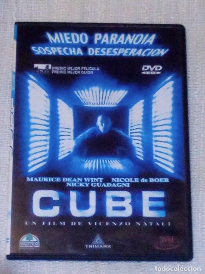Kino: Vendo Pelicula DVD (Cube), ver 2&ordf; foto en el interior. (P)