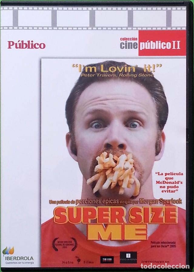 Cin&eacute;ma: Super size me / DVD 2004