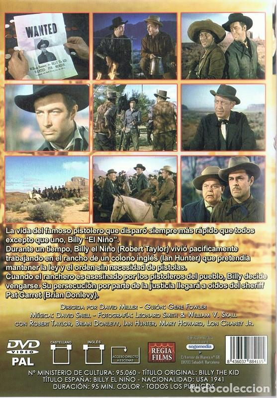 Cine: BILLY EL NI&Ntilde;O  ROBERT TAYLOR - Foto 2