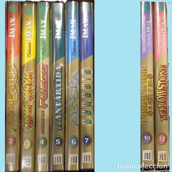 Kino: IMAX COLECCION INCOMPLETA DE 8 DVDS. Del n&ordm; 2 al 7 ambos incluidos el n&ordm; 10 y 12.Como nuevos.