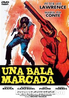Cine: Una bala marcada -Peter Lee Lawrence, Maria Pia Conte DVD Nuevo