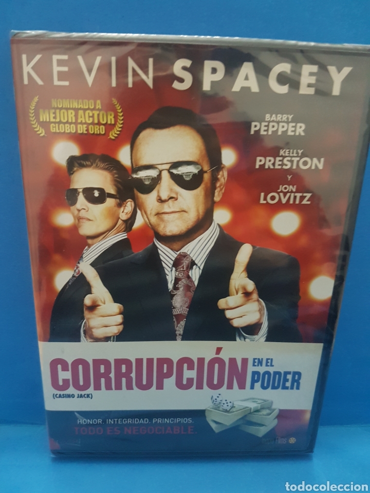 Cinema: CORRUPCI&Oacute;N EN EL PODER (CASINO JACK) DVD -PRECINTADO-