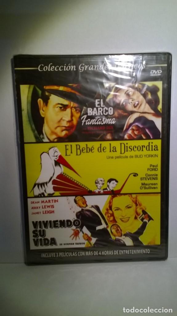 Cinema: EL BARCO FANTASMA/ EL BEBE DE LA DISCORDIA/ VIVIENDO SU VIDA NUEVA