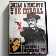 Cine: DUELO A MUERTE EN EL OK CORRAL - DVD PELÍCULA DEL OESTE HECHO REAL - STACEY KEACH FAYE DUNAWAY PERRY