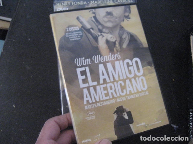 Cine: RELAMPAGO SOBRE AGUA DVD DE WIM WENDERS CON NICHOLAS RAY y EL AMIGO AMERICANO REMASTERIZADO