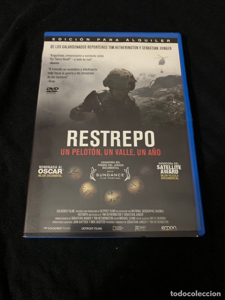 Cinema: V76 RESTREPO ( dvd procedente Videoclub )