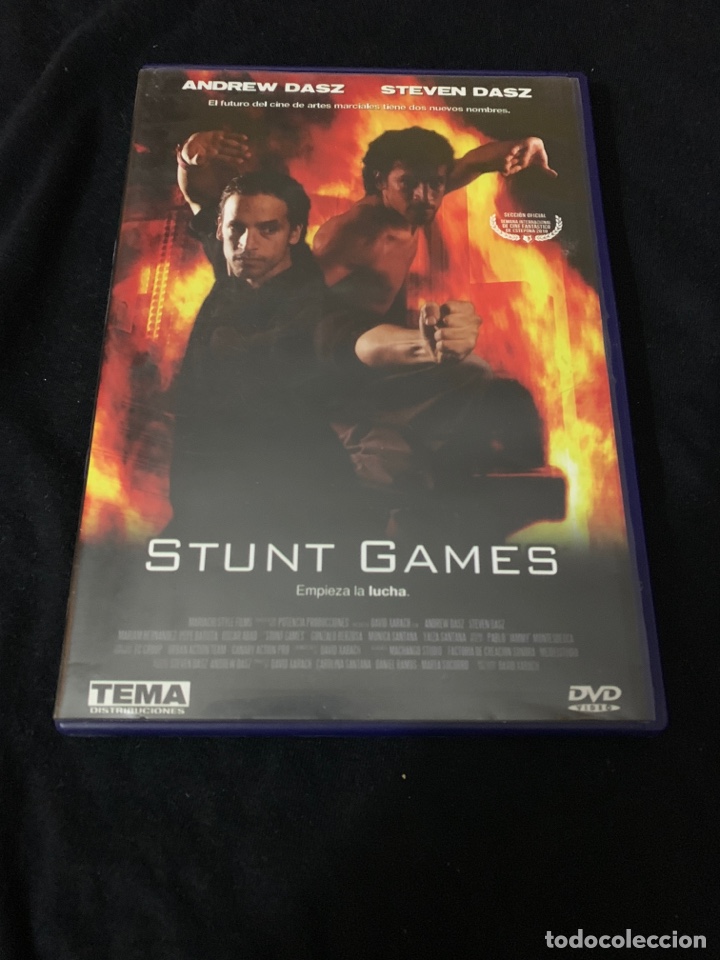 Kino: ( V80 ) STUNT GAMES - ANDREW DASZ ( dvd procedente Videoclub )
