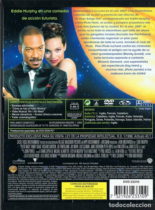 Cine: PLUTO NASH  EDDIE MURPHY  (FORMATO SNAPCASE) - Foto 2