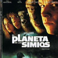 Cine: EL PLANETA DE LOS SIMIOS MARK WAHLBERG ( 2 DISCOS)