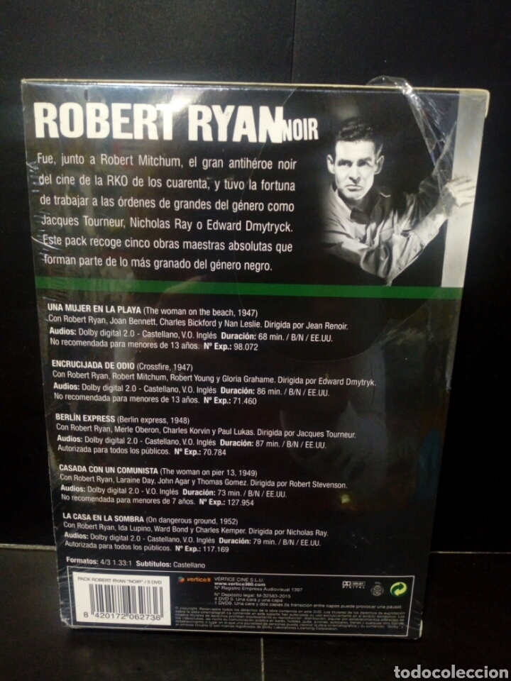 Cine: Robert Ryan ,noir dvd - Foto 2