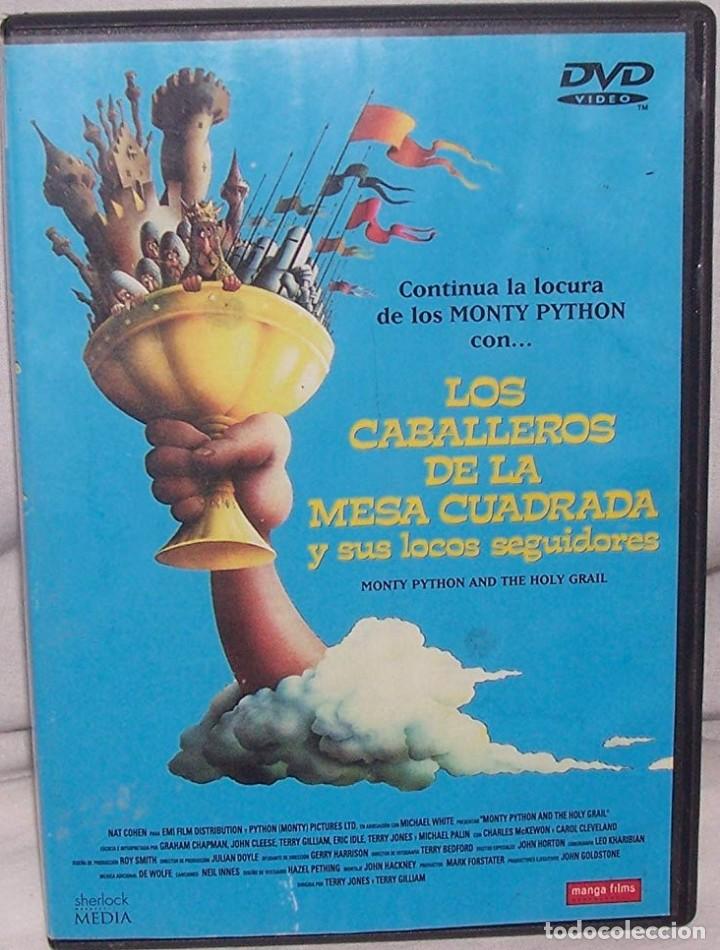 Cine: Los Caballeros de la Mesa Cuadrada - Monty Python - DVD - Foto 1
