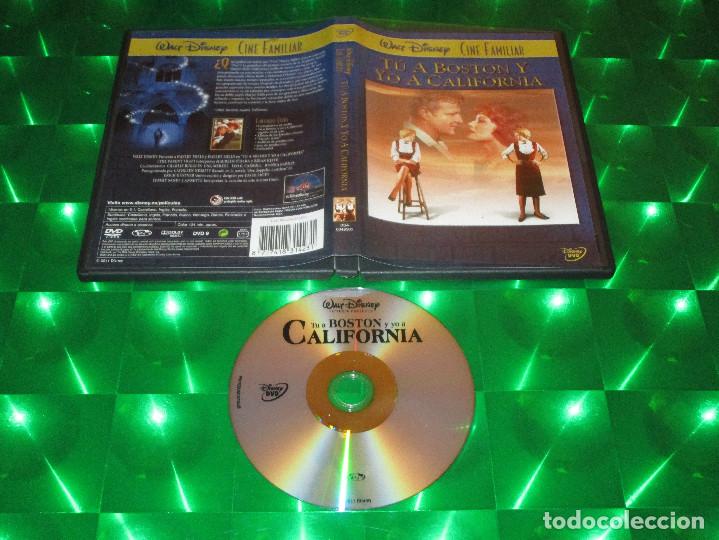 Cine: TU A BOSTON Y YO A CALIFORNIA - DVD - E. BSA 0048505 - WALT DISNEY - CINE FAMILIAR
