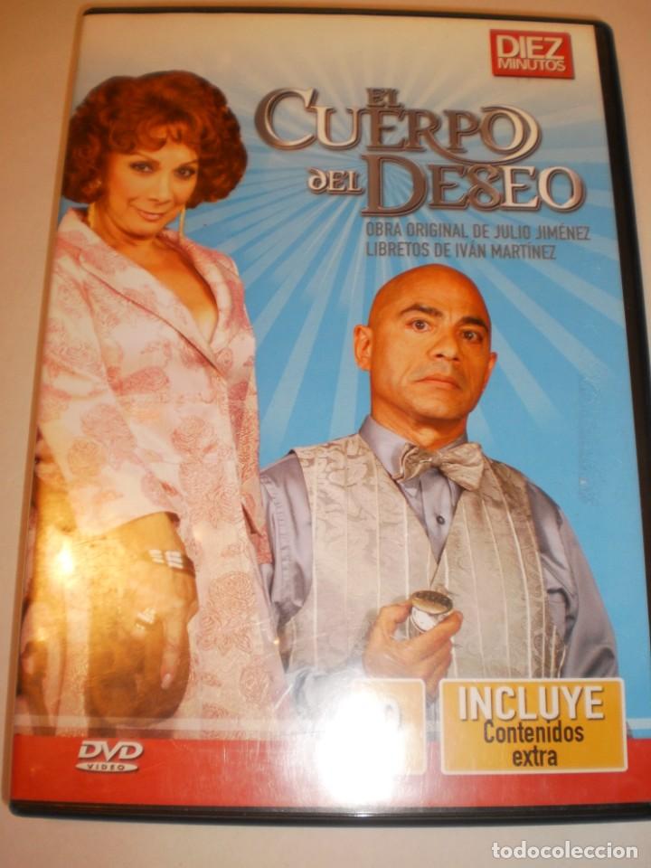 Cinema: dvd el cuerpo del deseo. n&ordm; 9. 60 minutos (en buen estado)