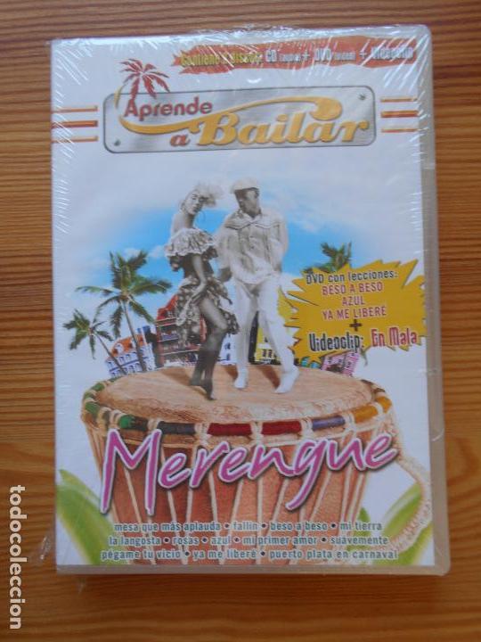 Cinema: DVD + CD APRENDE A BAILAR MERENGUE - NUEVO, PRECINTADO (DM)
