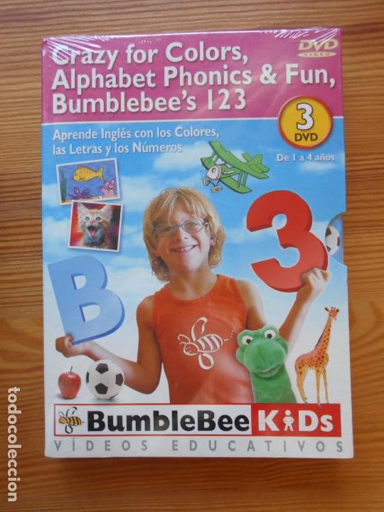 Cinema: DVD CRAZY FOR COLORS, ALPHABET... APRENDE INGLES CON LOS COLORES, LAS LETRAS Y LOS NUMEROS (DH)