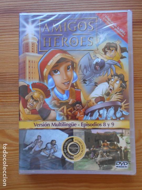 Cinema: DVD AMIGOS HEROES - EPISODIOS 8 Y 9 - VERSION MULTILING&Uuml;E - NUEVA, PRECINTADA (DM)