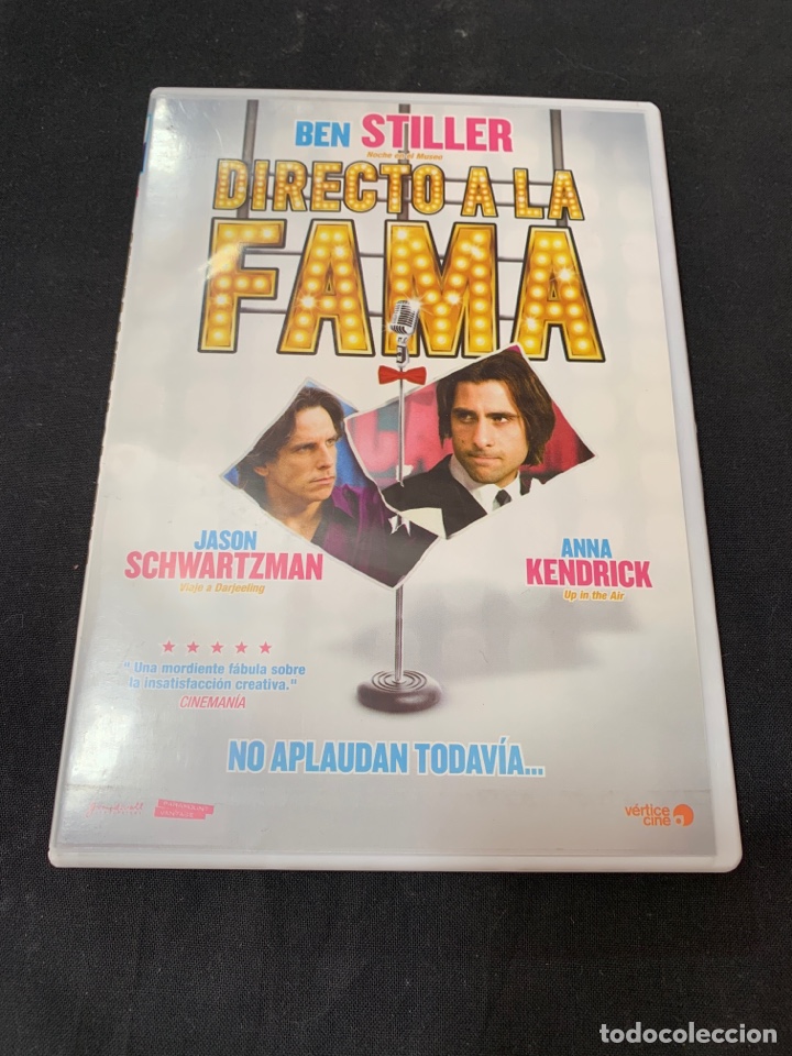 Cin&eacute;ma: ( V81 ) DIRECTO A LA FAMA - BEN STILLER ( dvd procedente Videoclub )