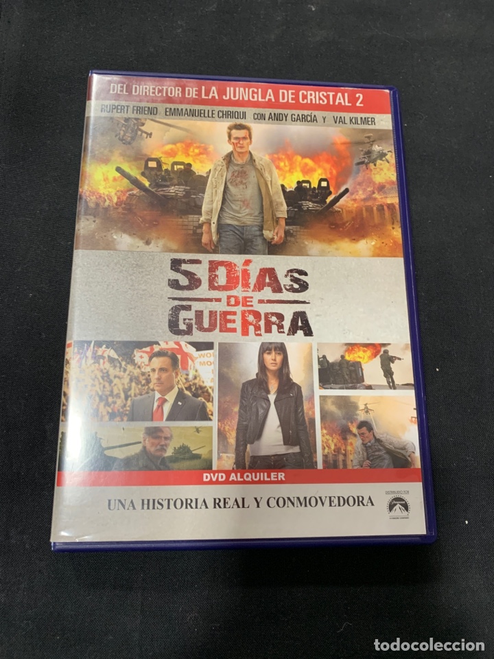 Kino: ( V82 ) 5 D&Iacute;AS DE GUERRA - RUPERT FRIEND ( dvd procedente Videoclub )