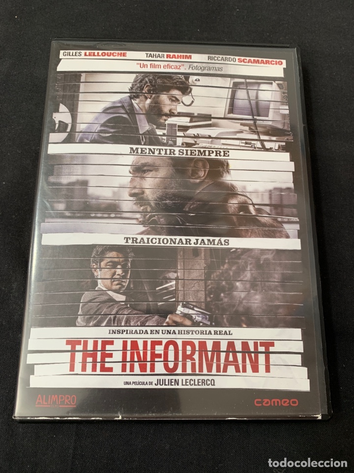 Kino: ( V92 ) THE INFORMANT - TAHAR RAHIM ( dvd procedente videoclub )