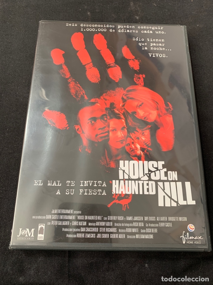 Cinema: ( S66 ) HOUSE ON HAUNTED HILL - TAYE DIGGS ( dvd segunda mano )