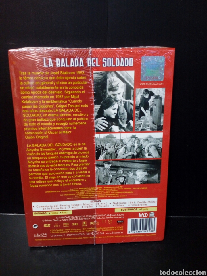 Cine: La balada del soldado DVD - Foto 2
