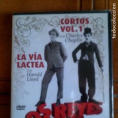 Cine: DVD LOS REYES DE LA COMEDIA ,LA VIA LACTEA Y CORTOS DE CHARLES CHAPLIN