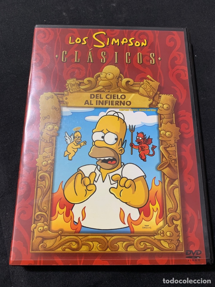 Cinema: ( S68 ) LOS SIMPSON - DEL CIELO SL INFIERNO ( dvd segunda mano )