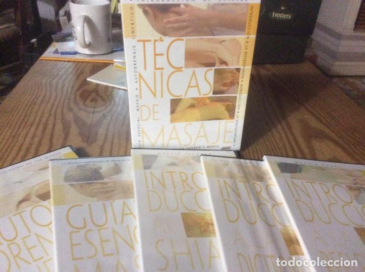 Cinema: Tecnicas de masaje 5 dvd shiatsu, reflexiologia, digitopuntura linfatico masaje.