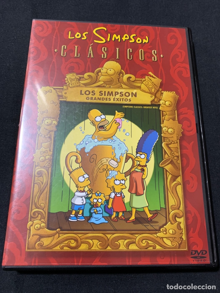 Cine: ( S105 ) LOS SIMPSON - LOS SIMPSON GRANDES EXITOS ( dvd segunda mano )