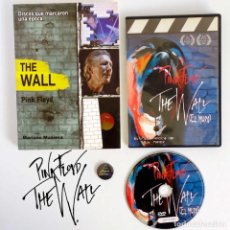 Cine: LOTE PINK FLOYD THE WALL - LIBRO - DVD FILM + PIN + REGALO WALL 2015. Lote 147435998